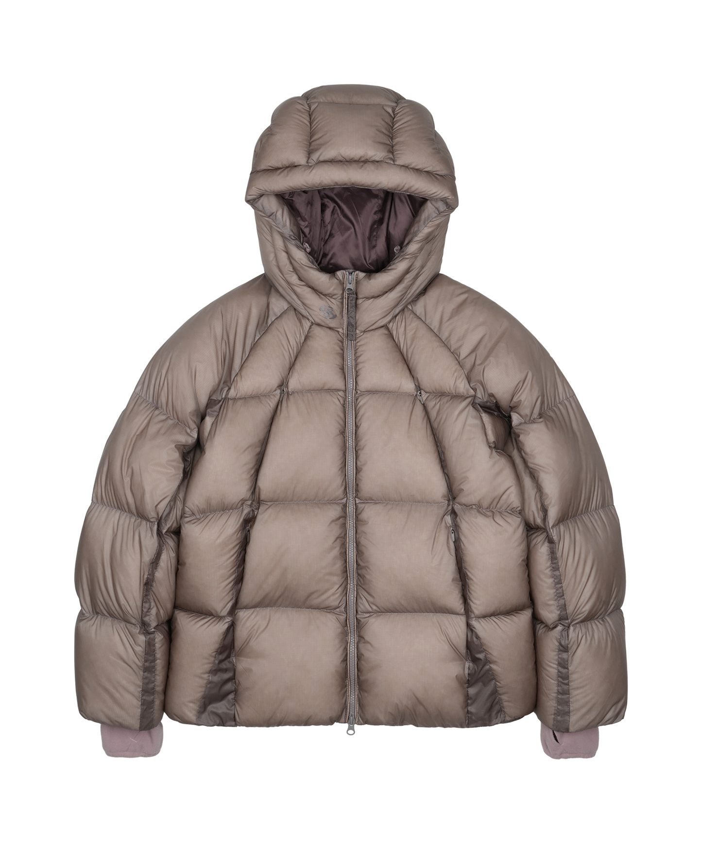 Shade Puffer Jacket - Ash Pink