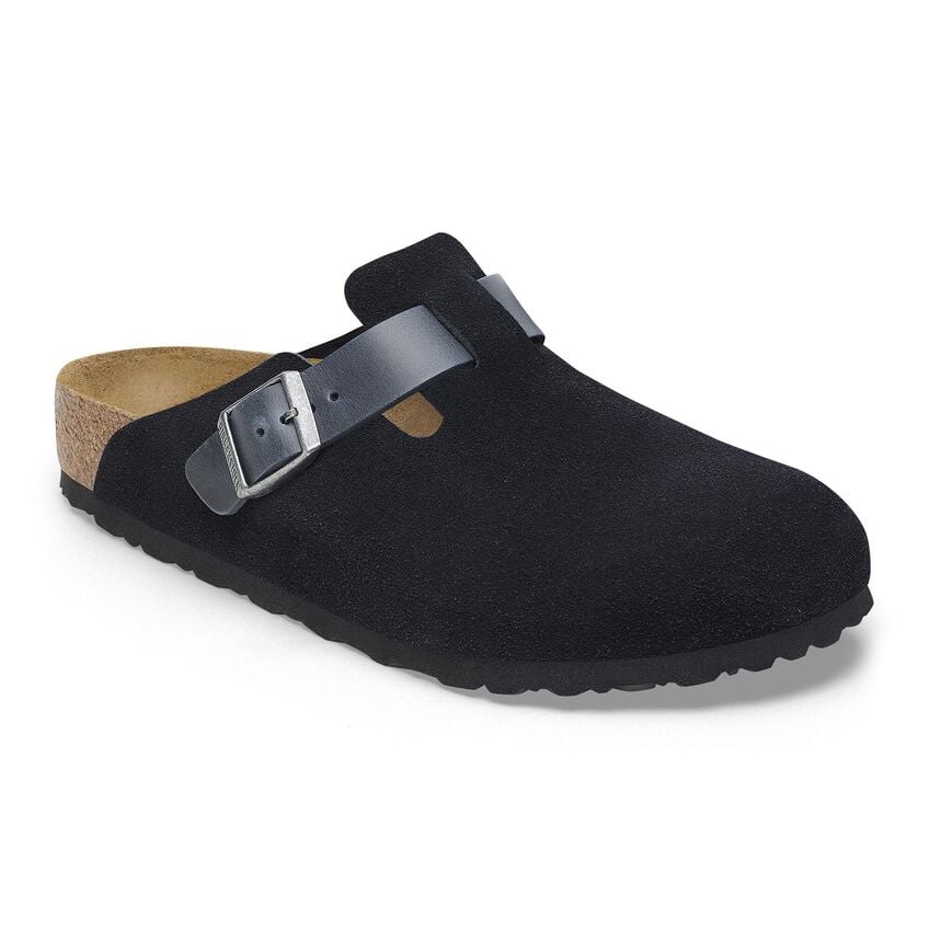Boston Clog - Mixed Leather