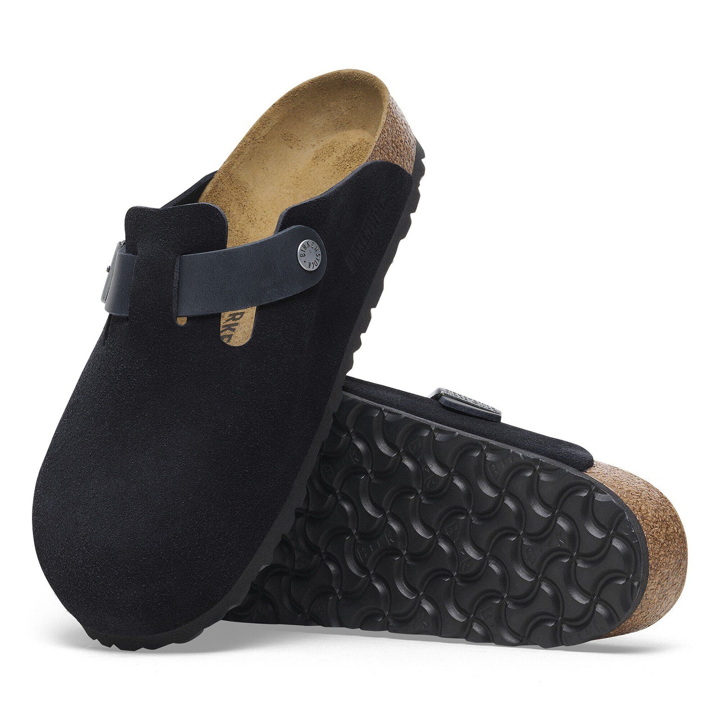 Boston Clog - Mixed Leather