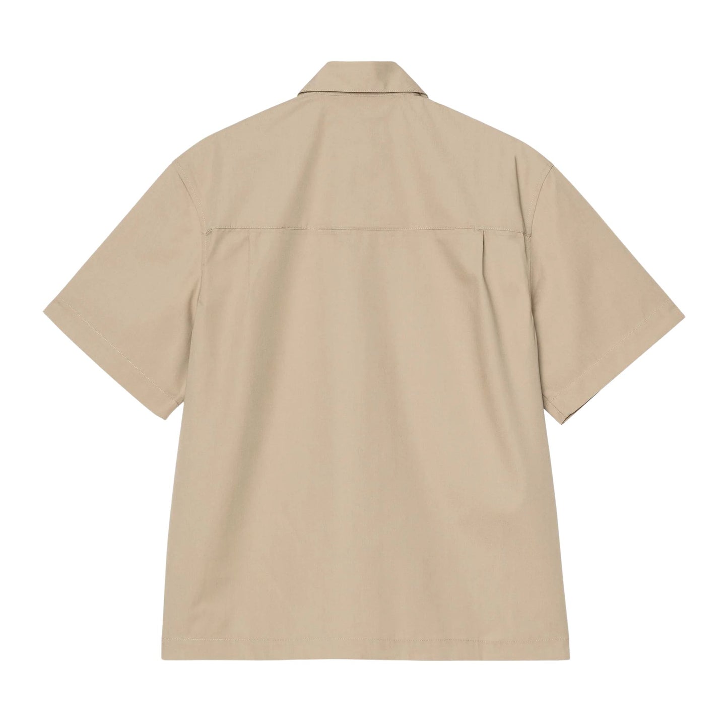 S/S Postal Zip Shirt - Iroko/Black