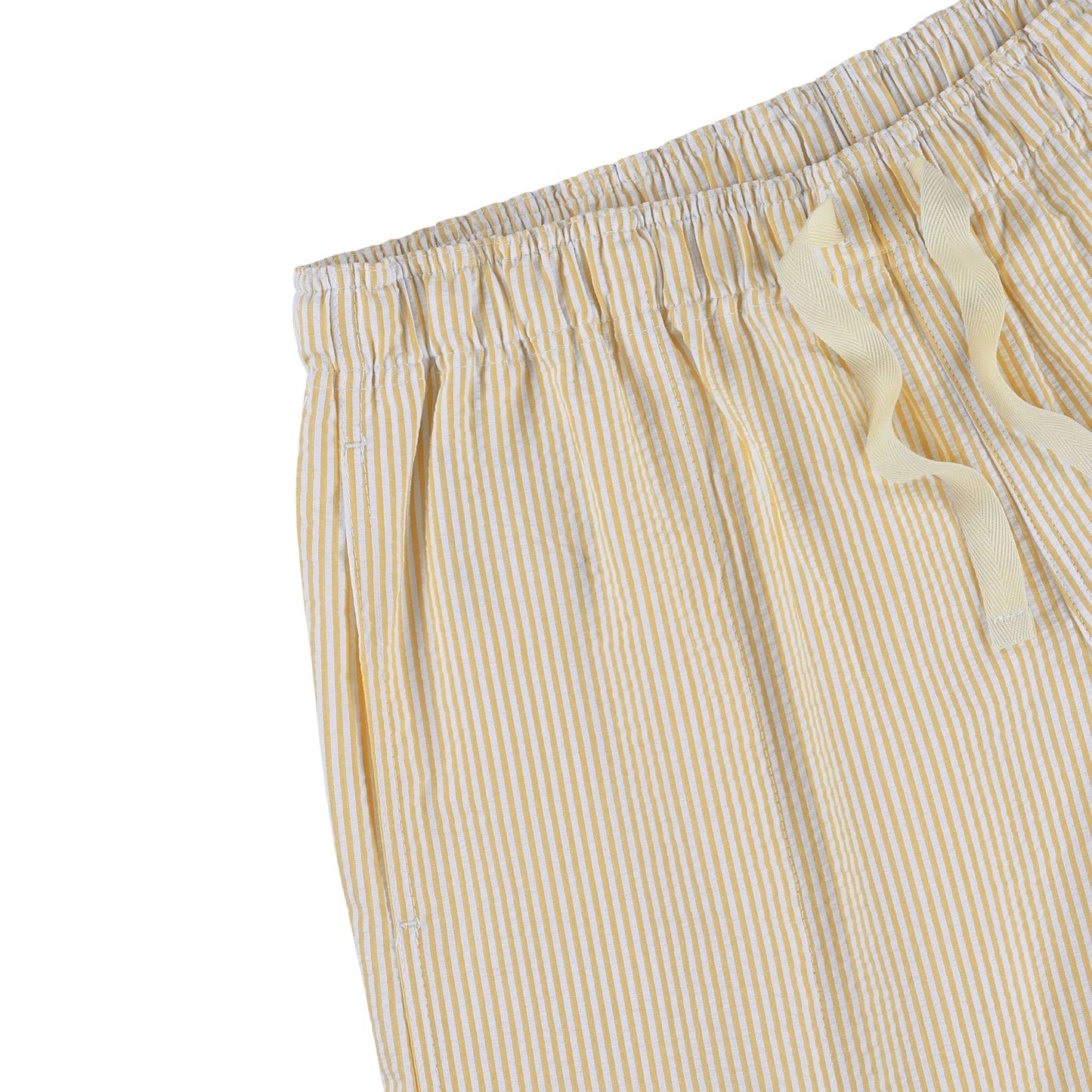 Magic Shorts Seersucker Stripes - Butter In The Sun