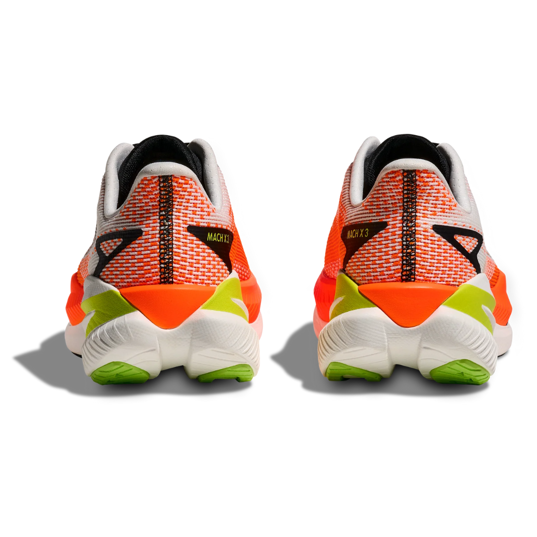 Mach X 3 - White/Neon Tangerine