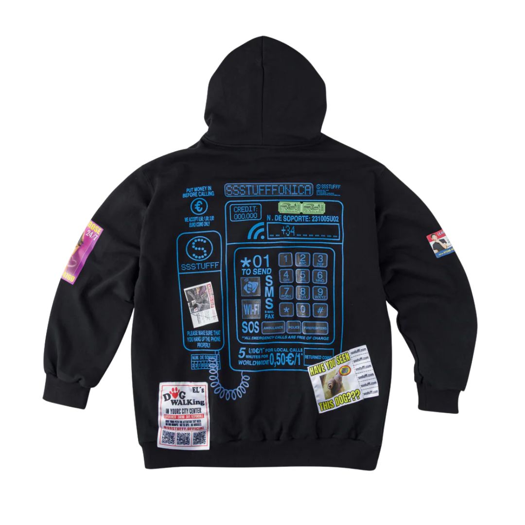 Spain Telephone Booth Hoodie