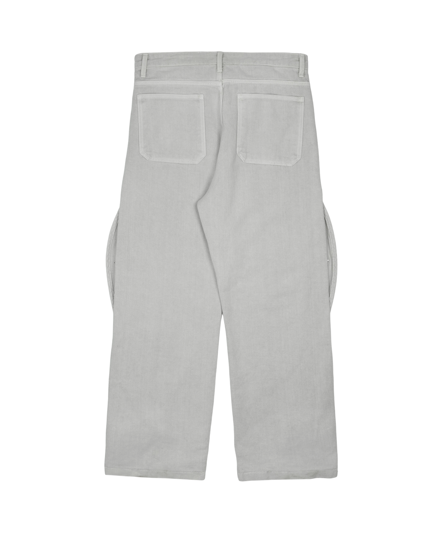 Cotton Wave Pants - Grey