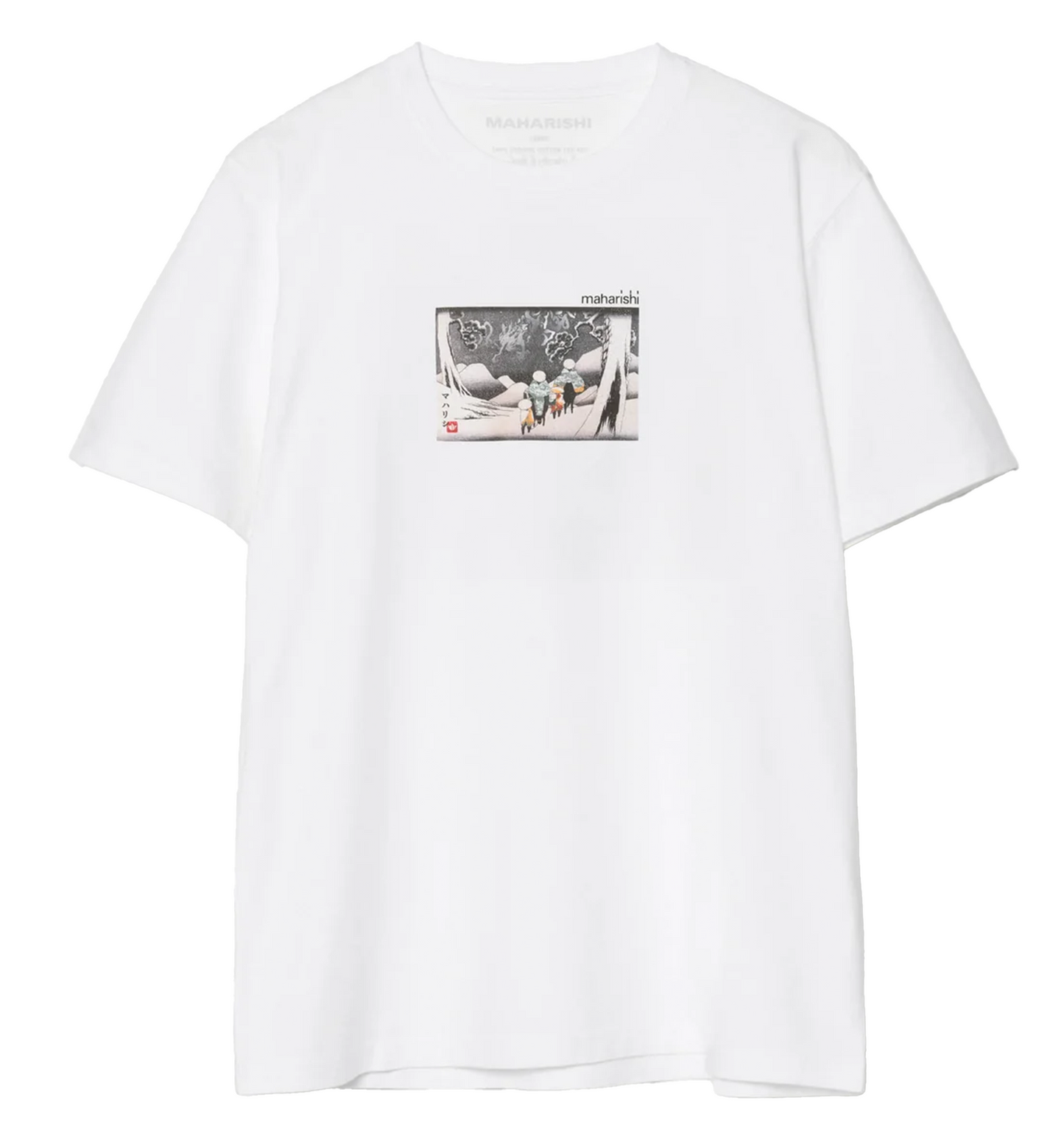 2213 Travellers In Snow T-Shirt - White