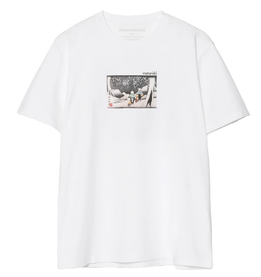 2213 Travellers In Snow T-Shirt - White