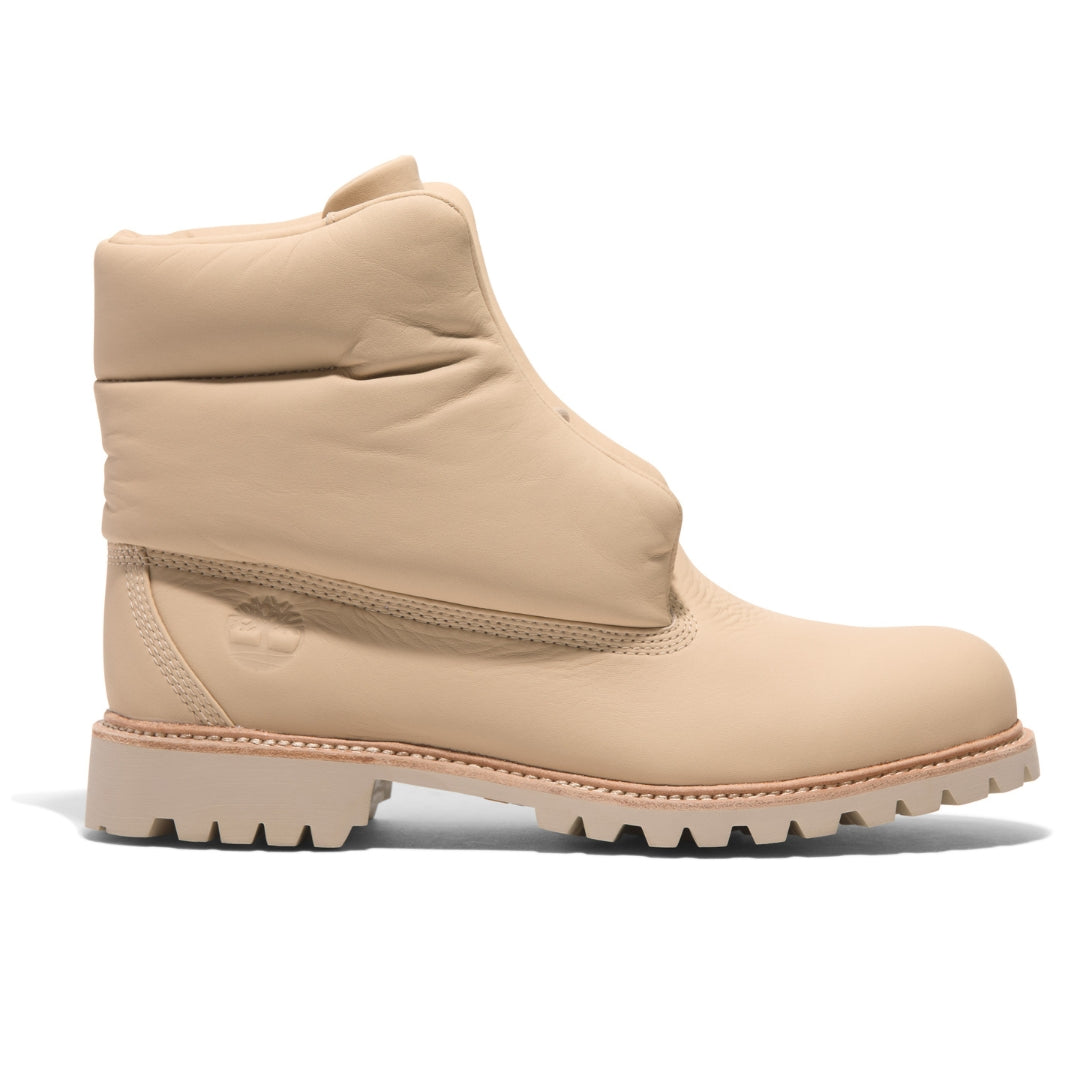 Timberland Vibram 6 Inch Insulated Lace Up Boot Beige