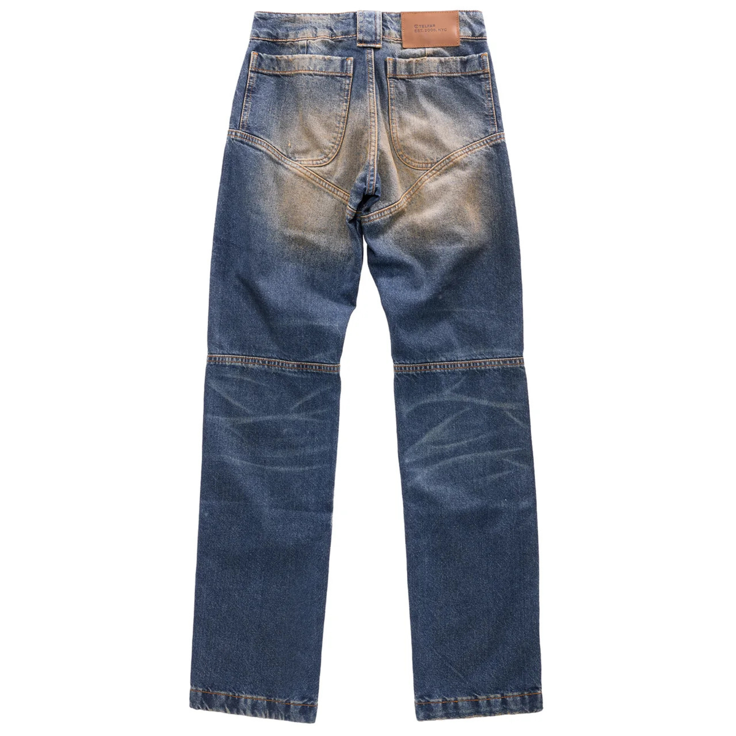 Dirty Straight Leg Jean - Blue