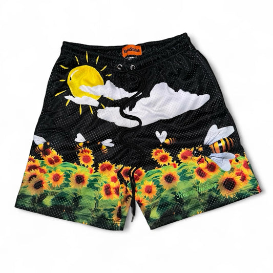 Garçon Le Fleur Mesh Shorts