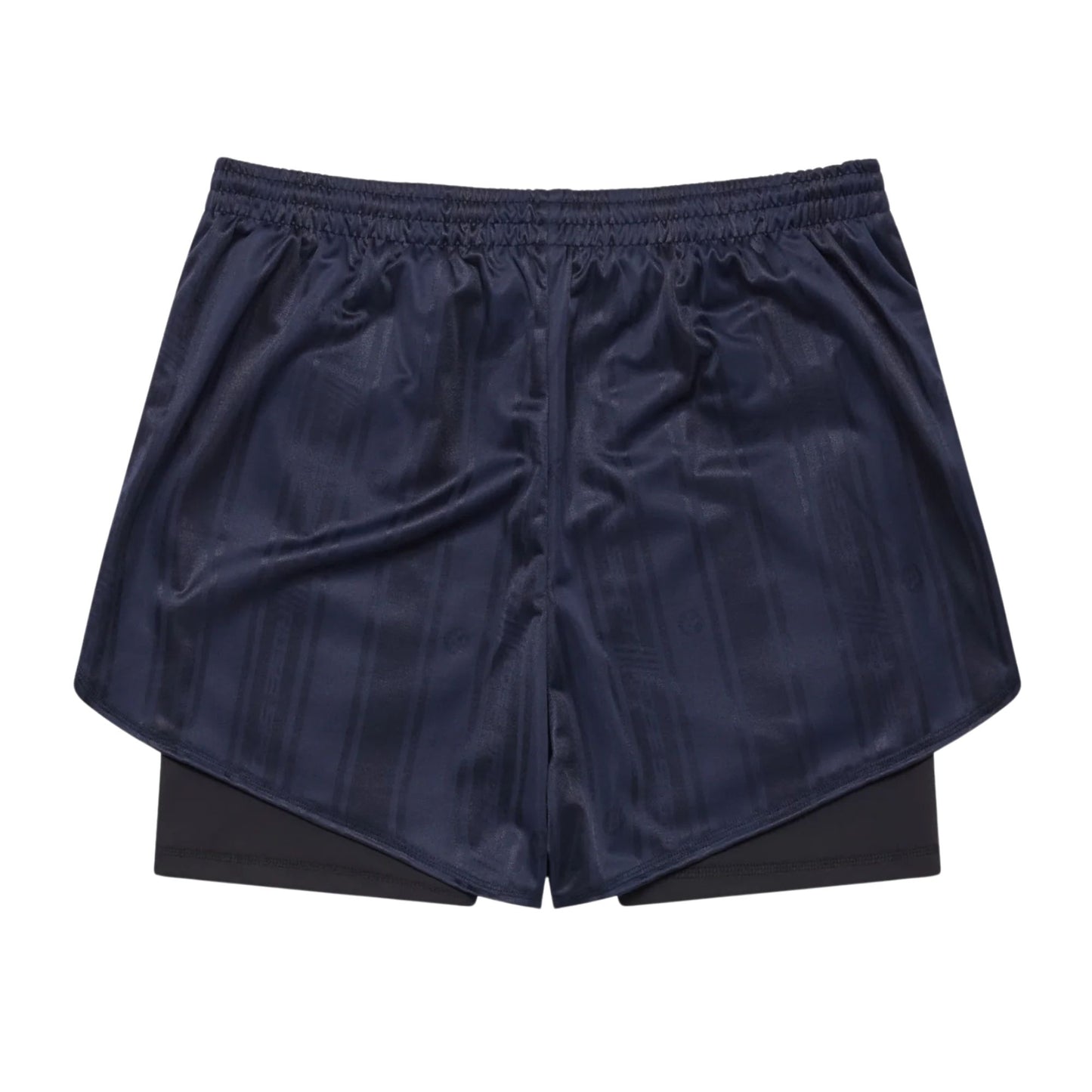Double Football Short - Blue/Navy