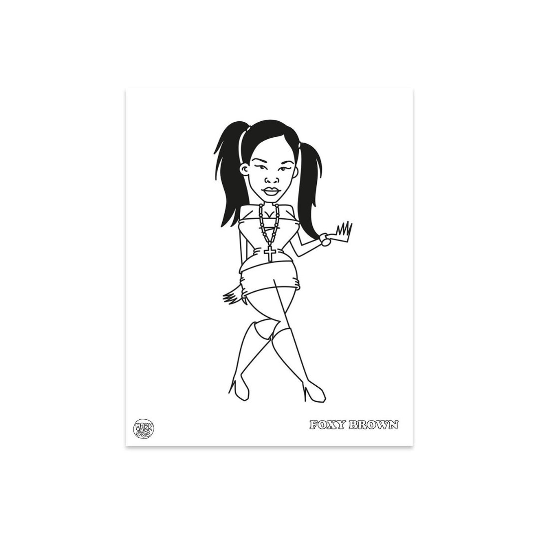 Hip Hop Coloring Book: East Coast Edition