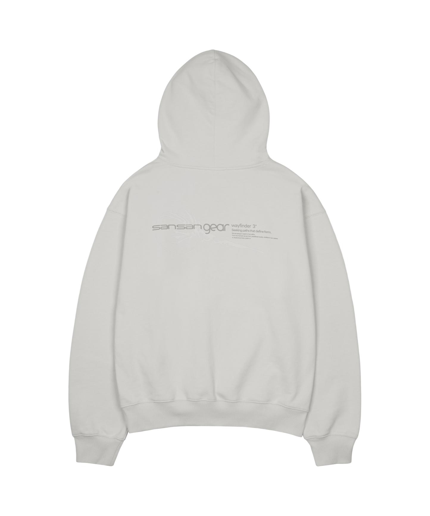 Logo Hoodie - Light Grey