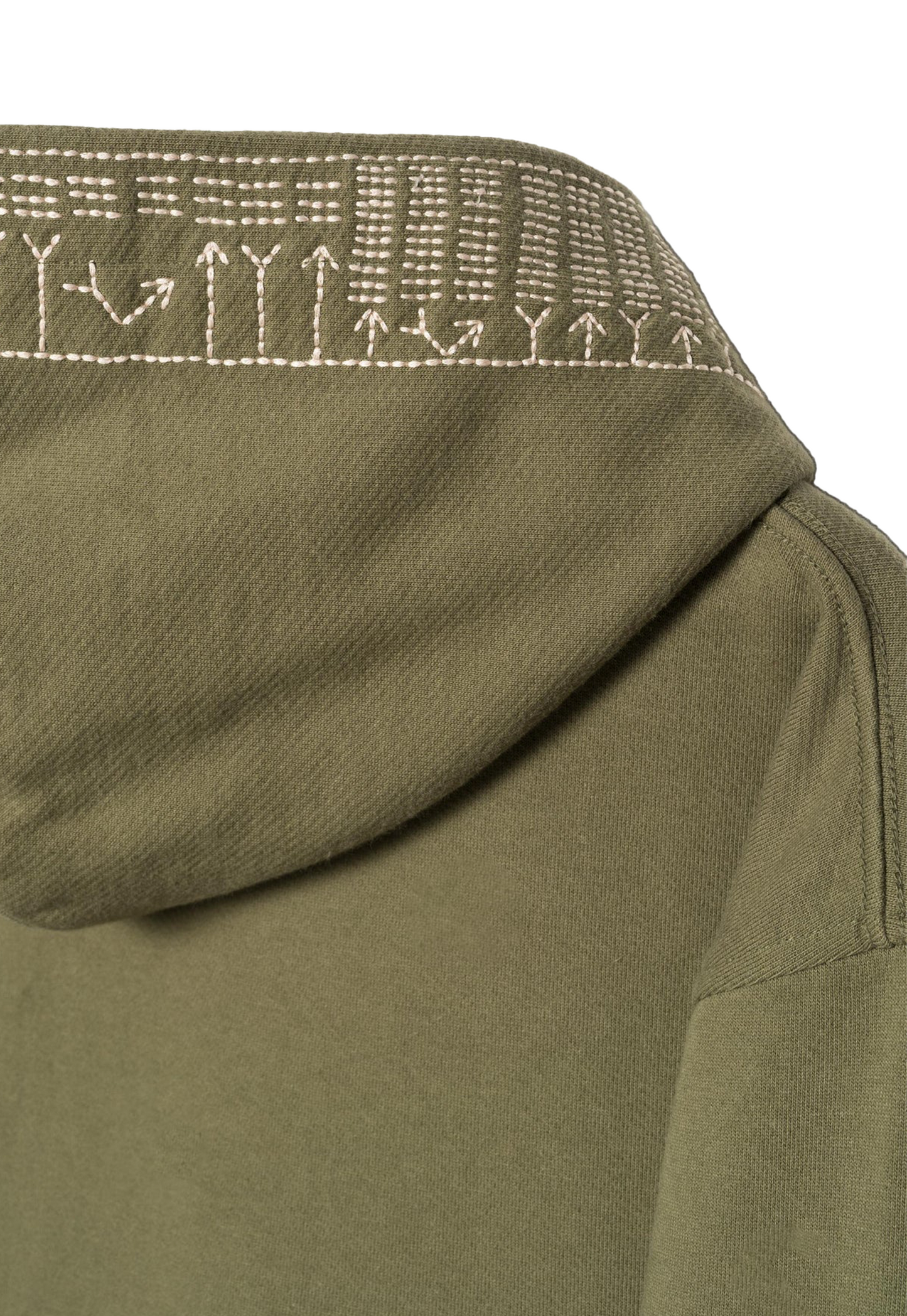 7095 Alaskan Hilltribe Hooded Sweat - Olive