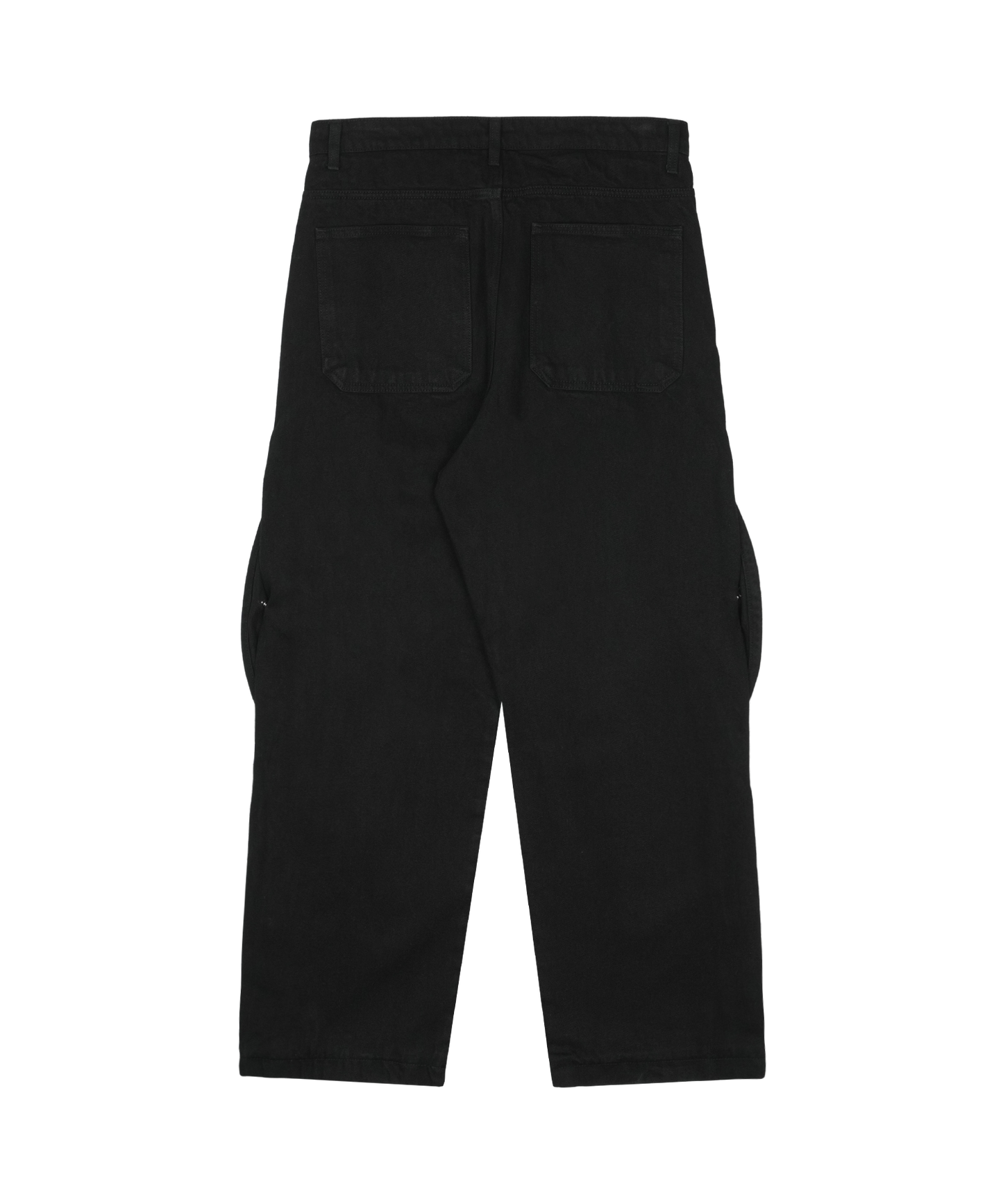 Cotton Wave Pants - Black