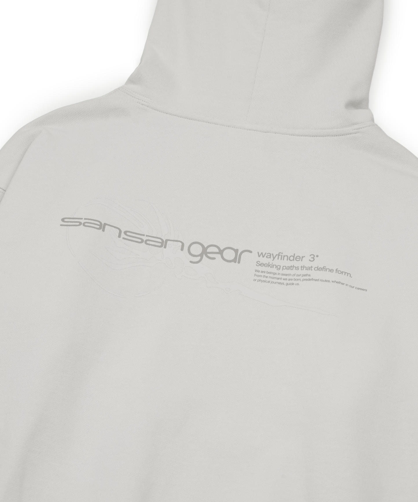 Logo Hoodie - Light Grey