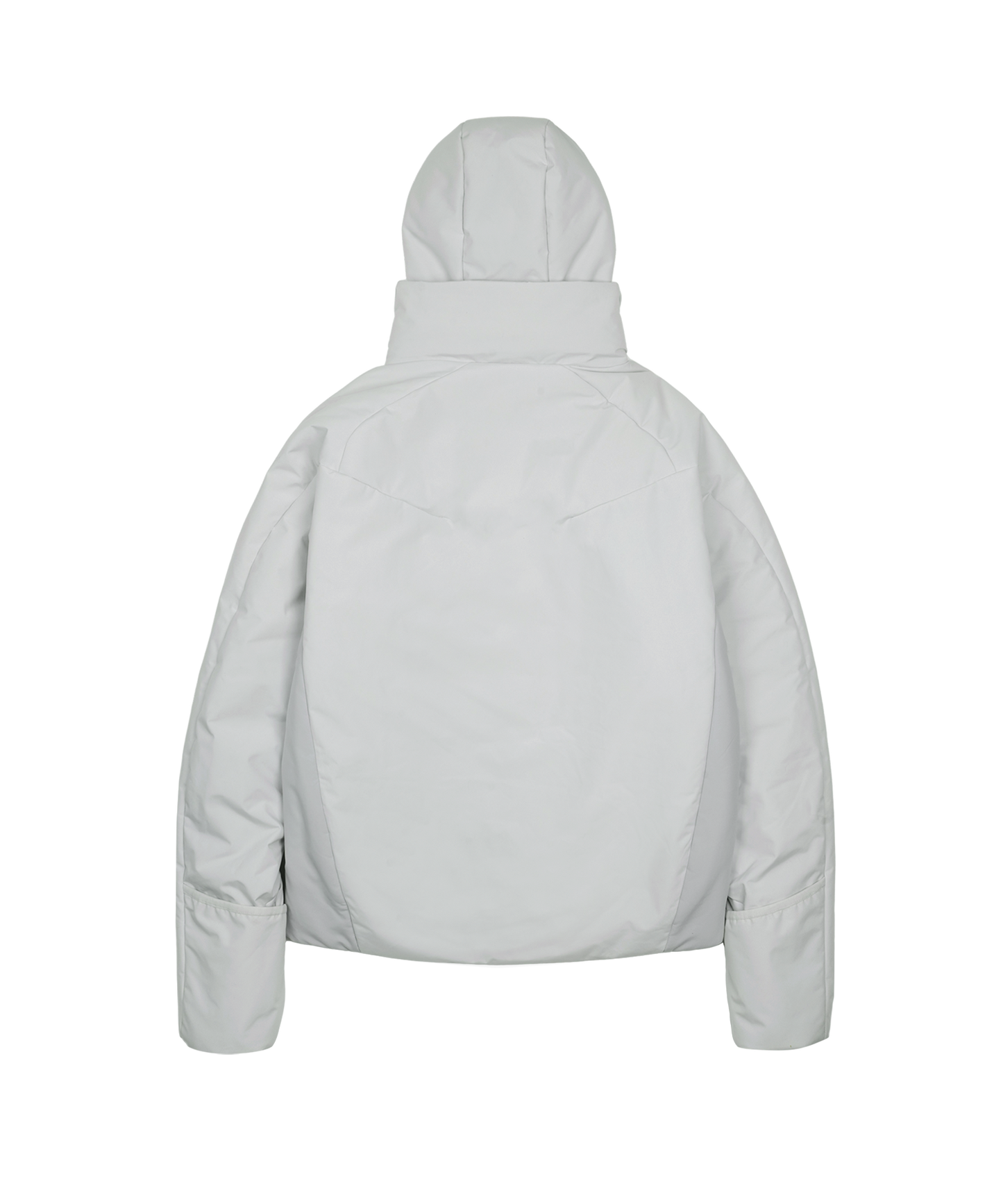 Reversible Puffer Jacket - Light Grey