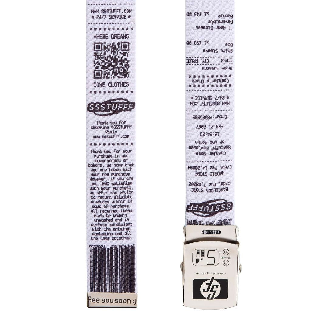 Reversible Meter/Receipt Belt