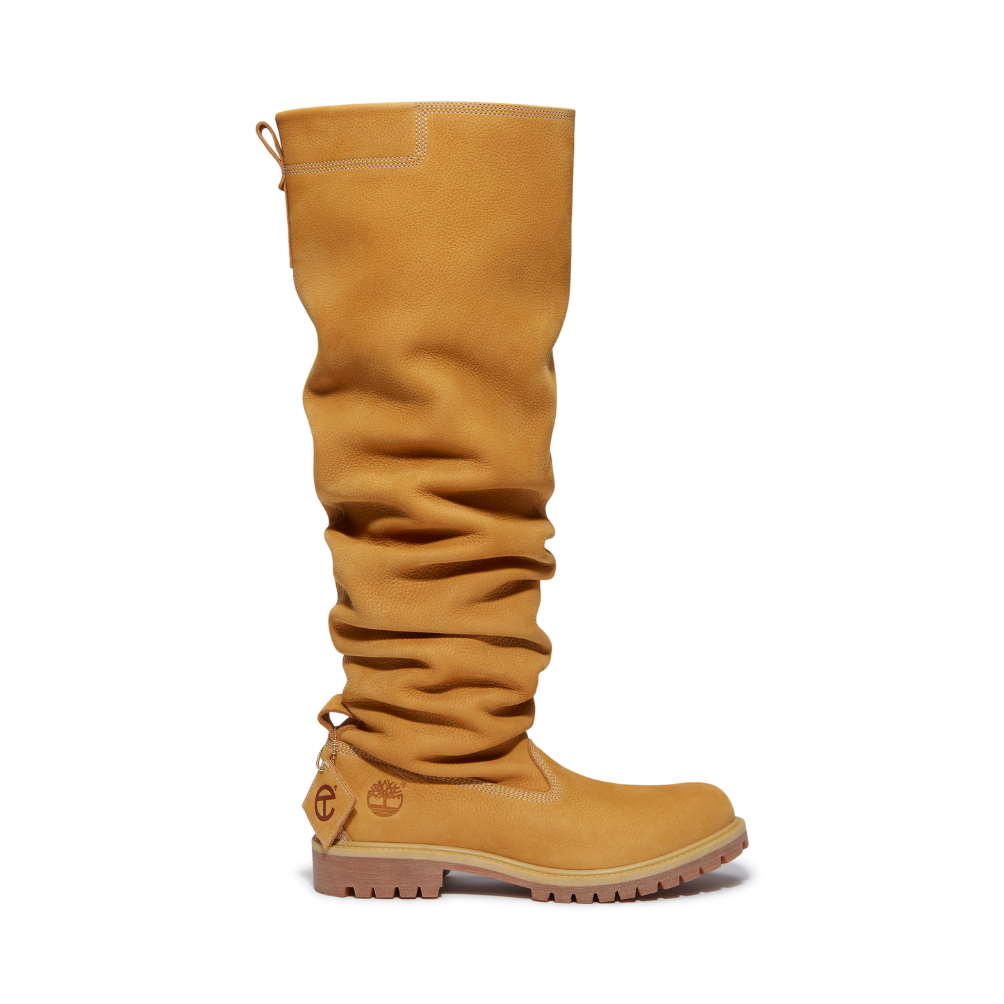 Tall Pull On Boot - Wheat