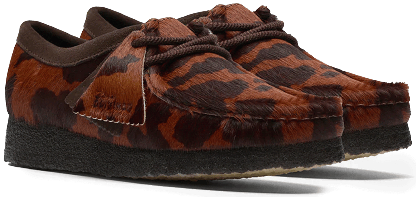 Wallabee - Brown Cow Print