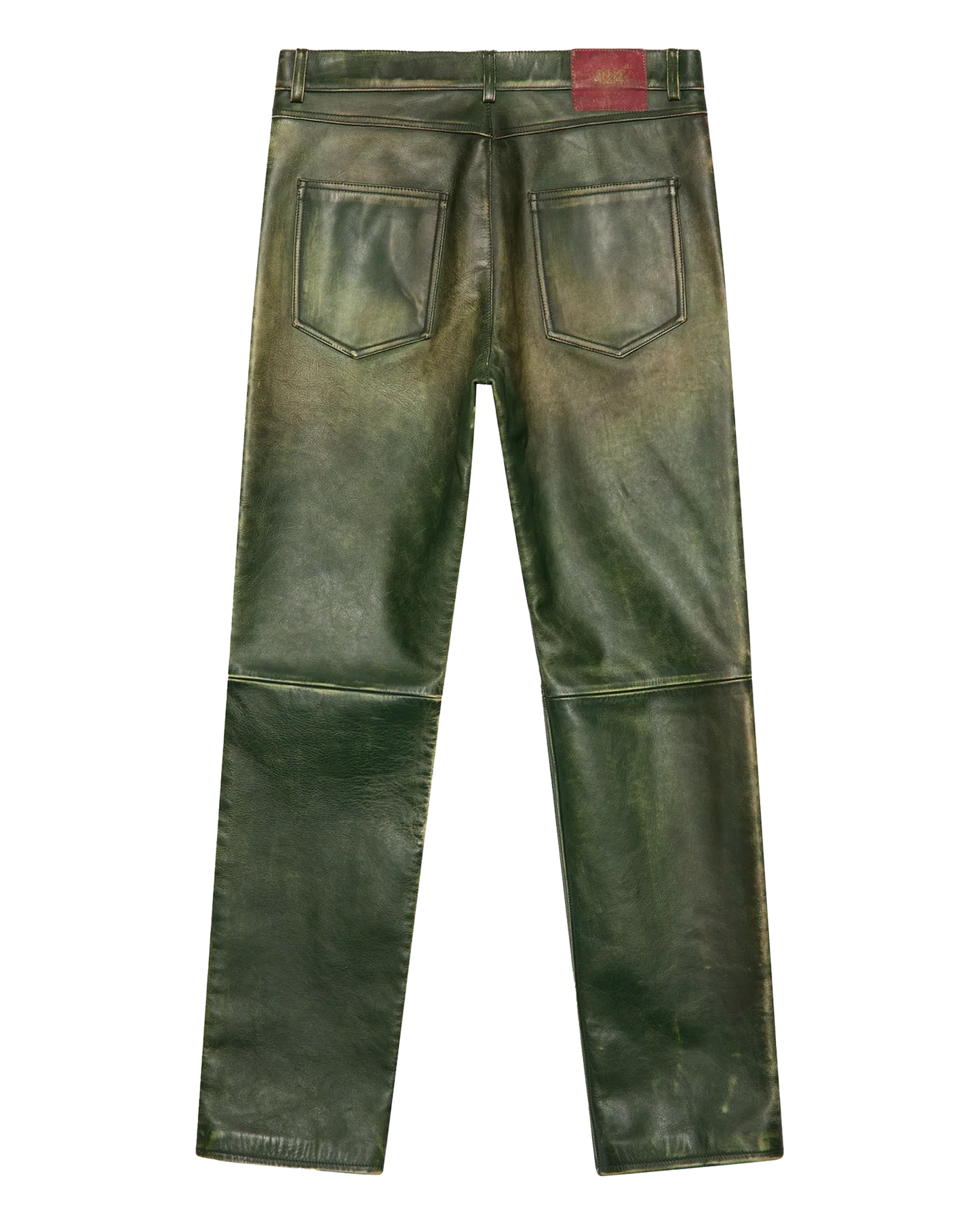 5-Pocket Leather Trousers