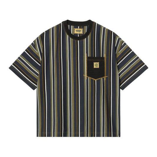 Nicholas Daley Stripes T-Shirt - CONSIGNMENT