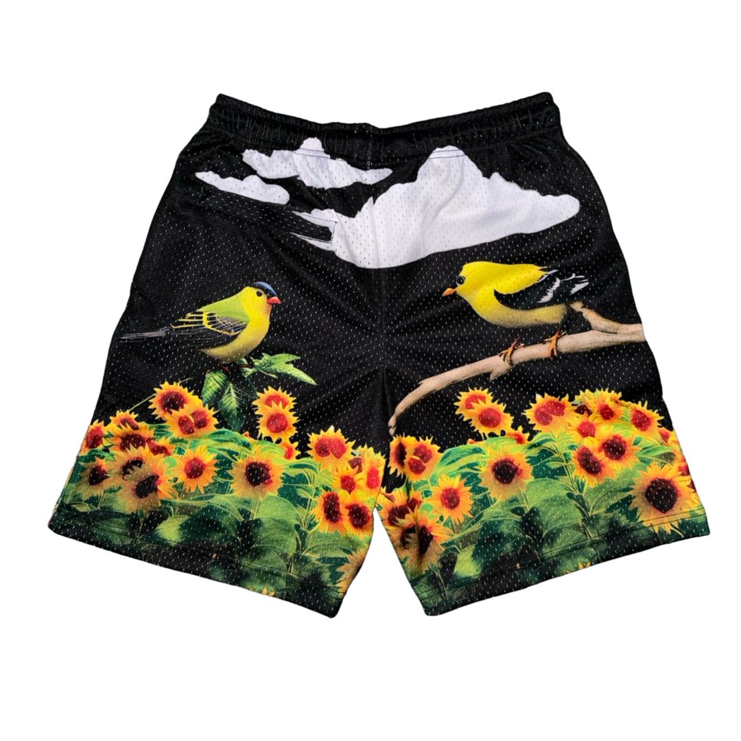 Garçon Le Fleur Mesh Shorts