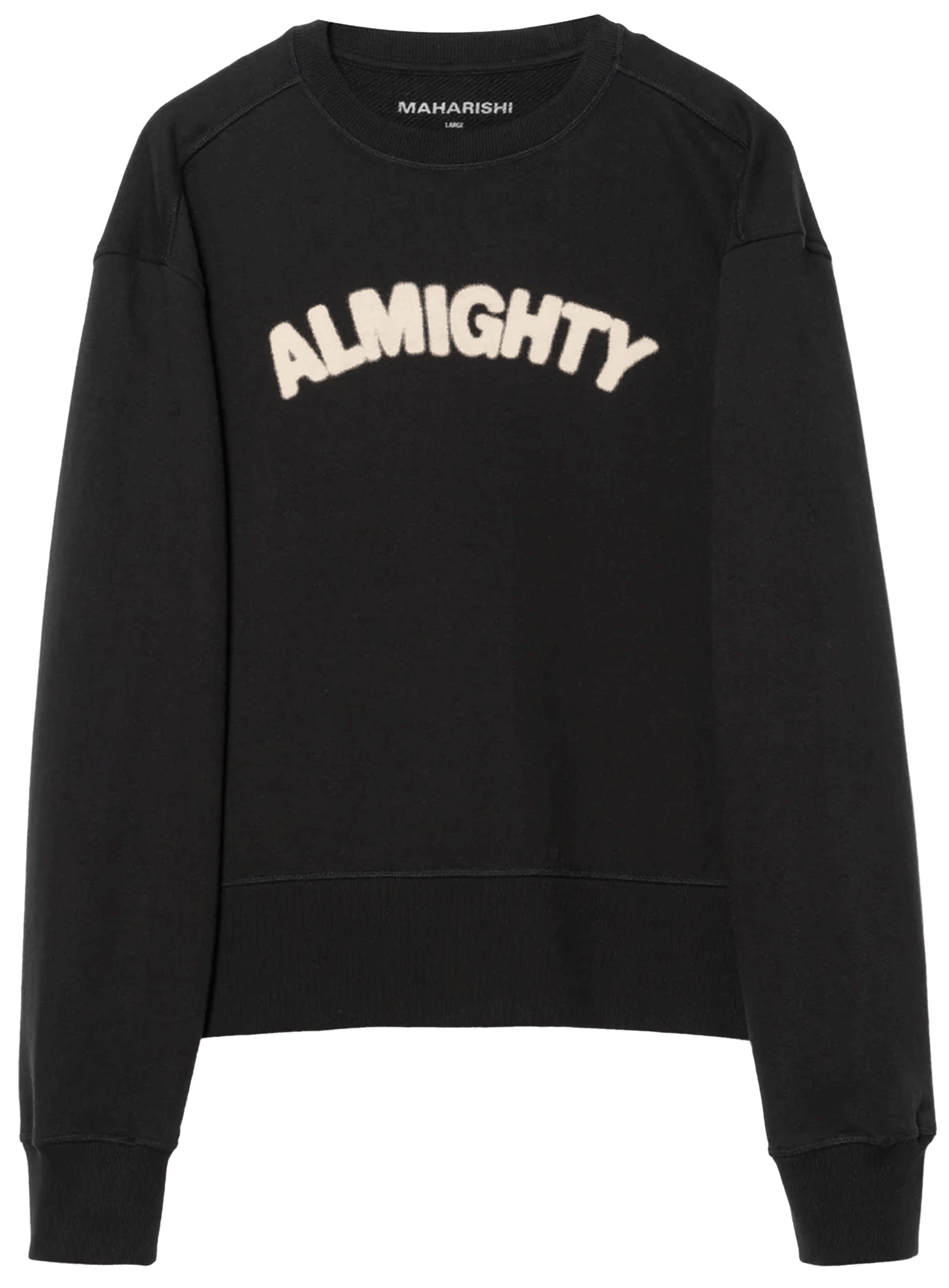 7124 Almighty Vintage Crew Sweat - Black
