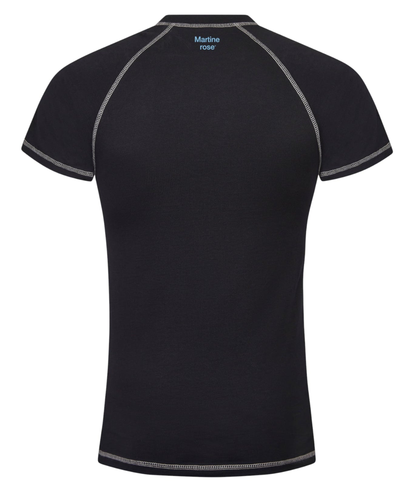 Raglan Shrunken T-Shirt - Black