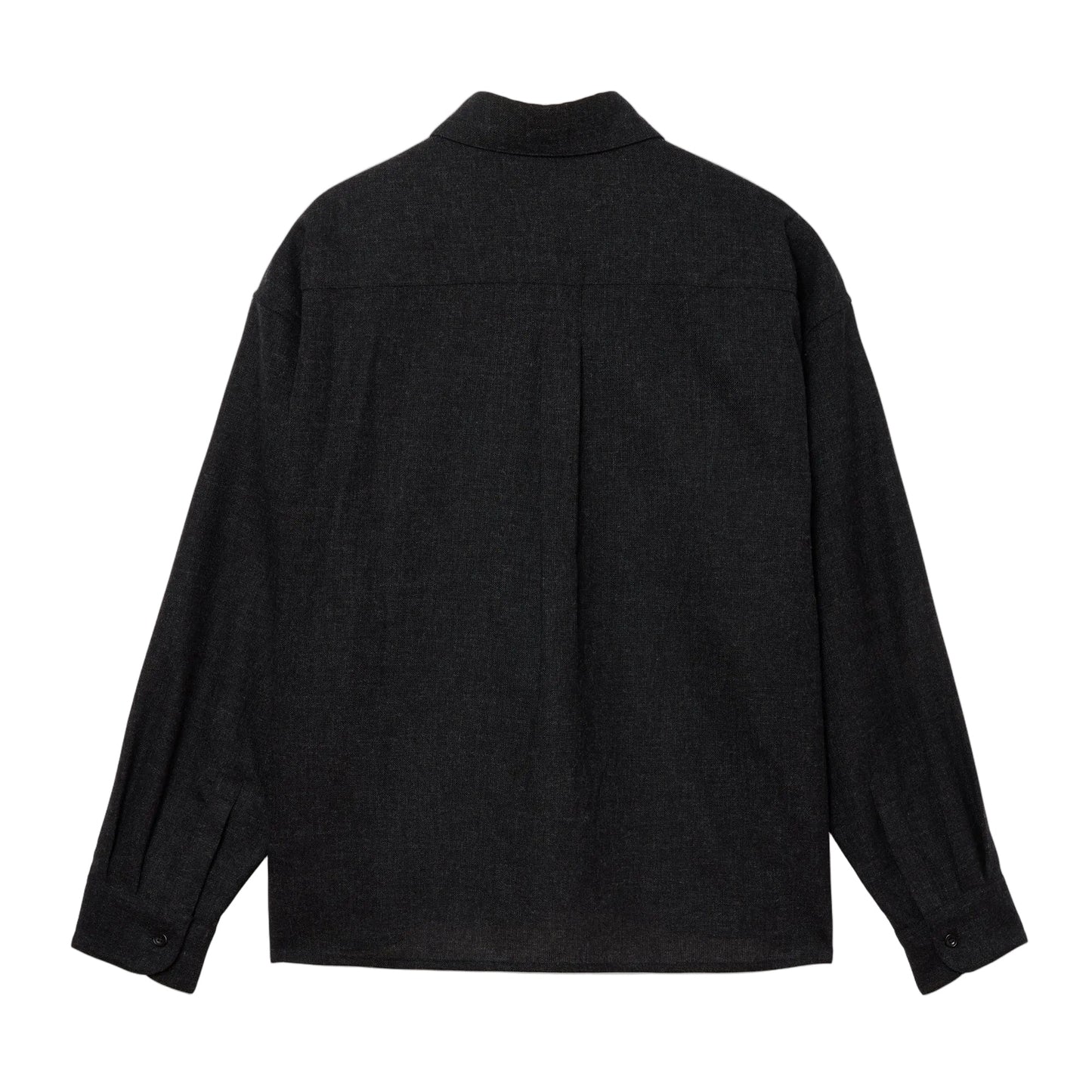 Crop Vincent Shirt - Coal