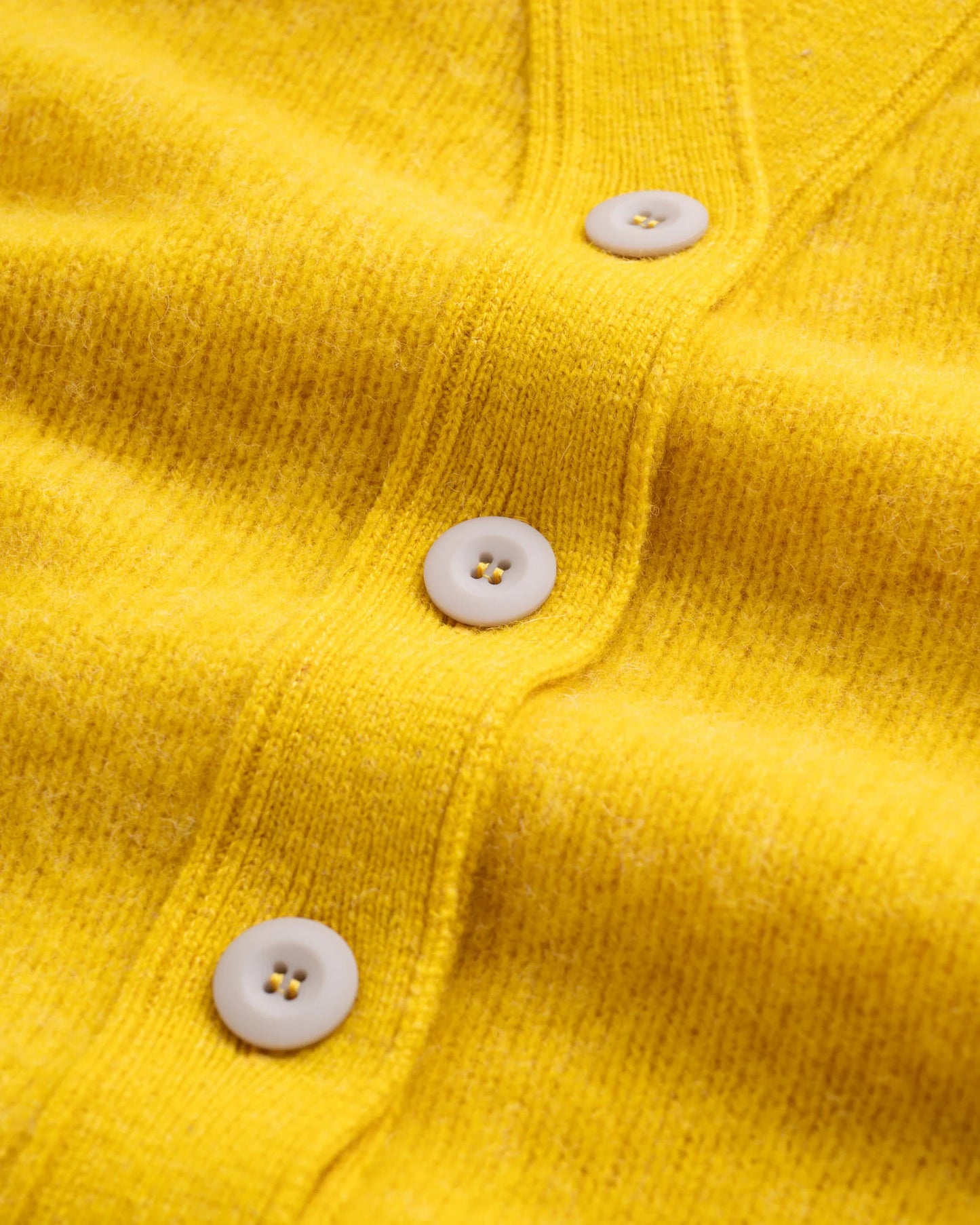 Shaggy Bear Cardigan - Butter In The Sun
