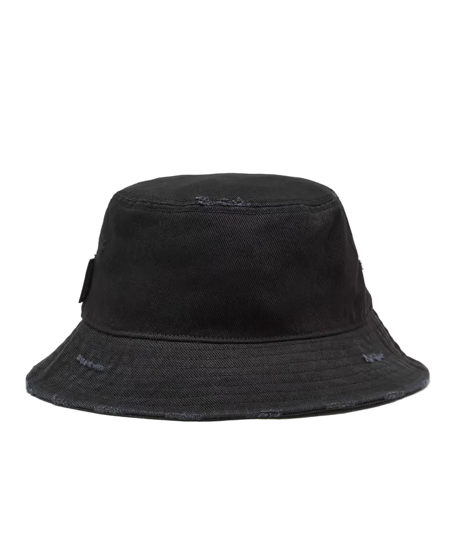 Signature Bucket Hat - Black/Washed Black