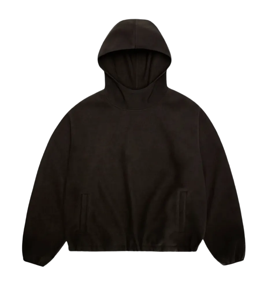 Fleece Hoodie - Bark