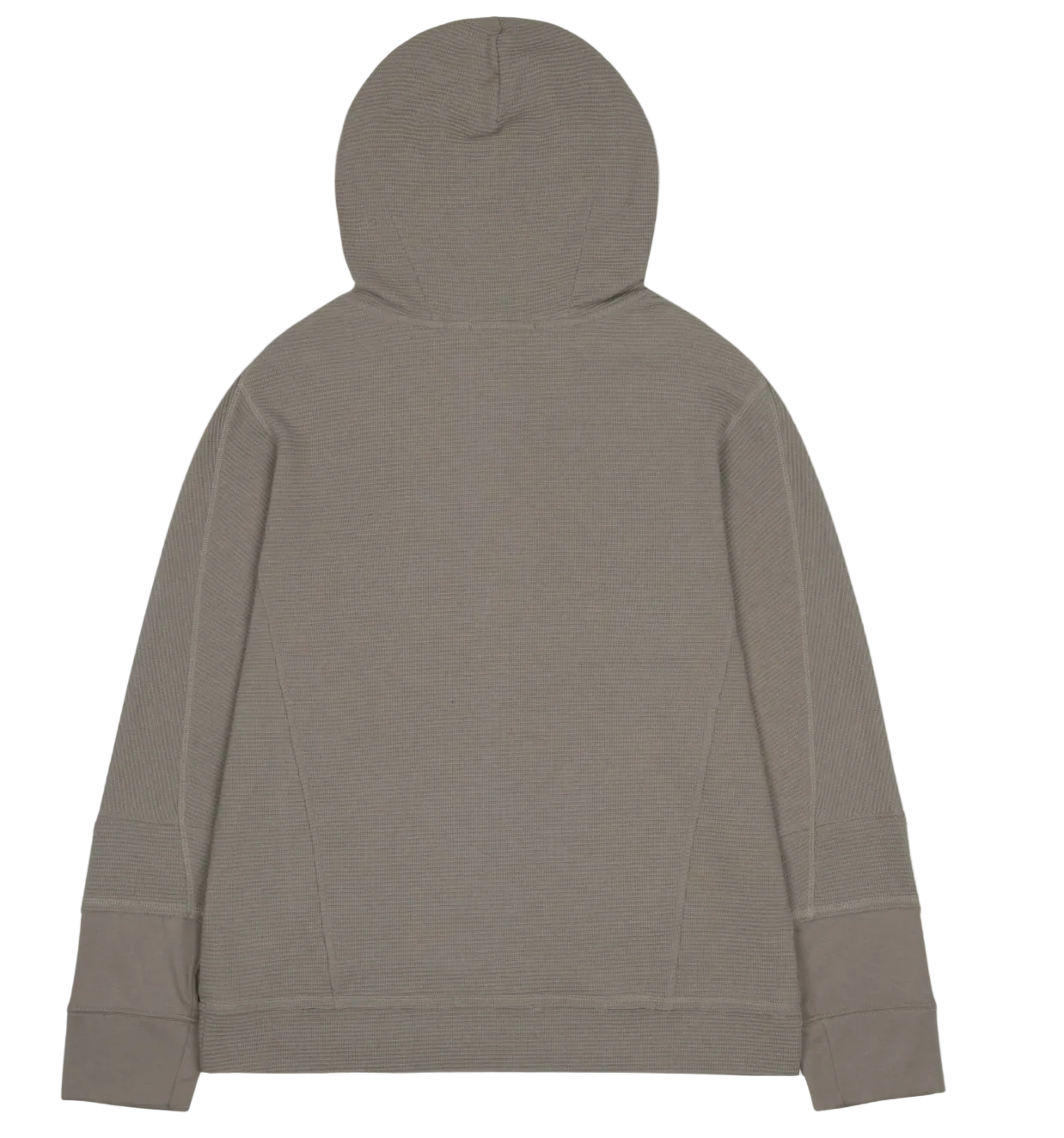 Plaid Hoodie - Beige