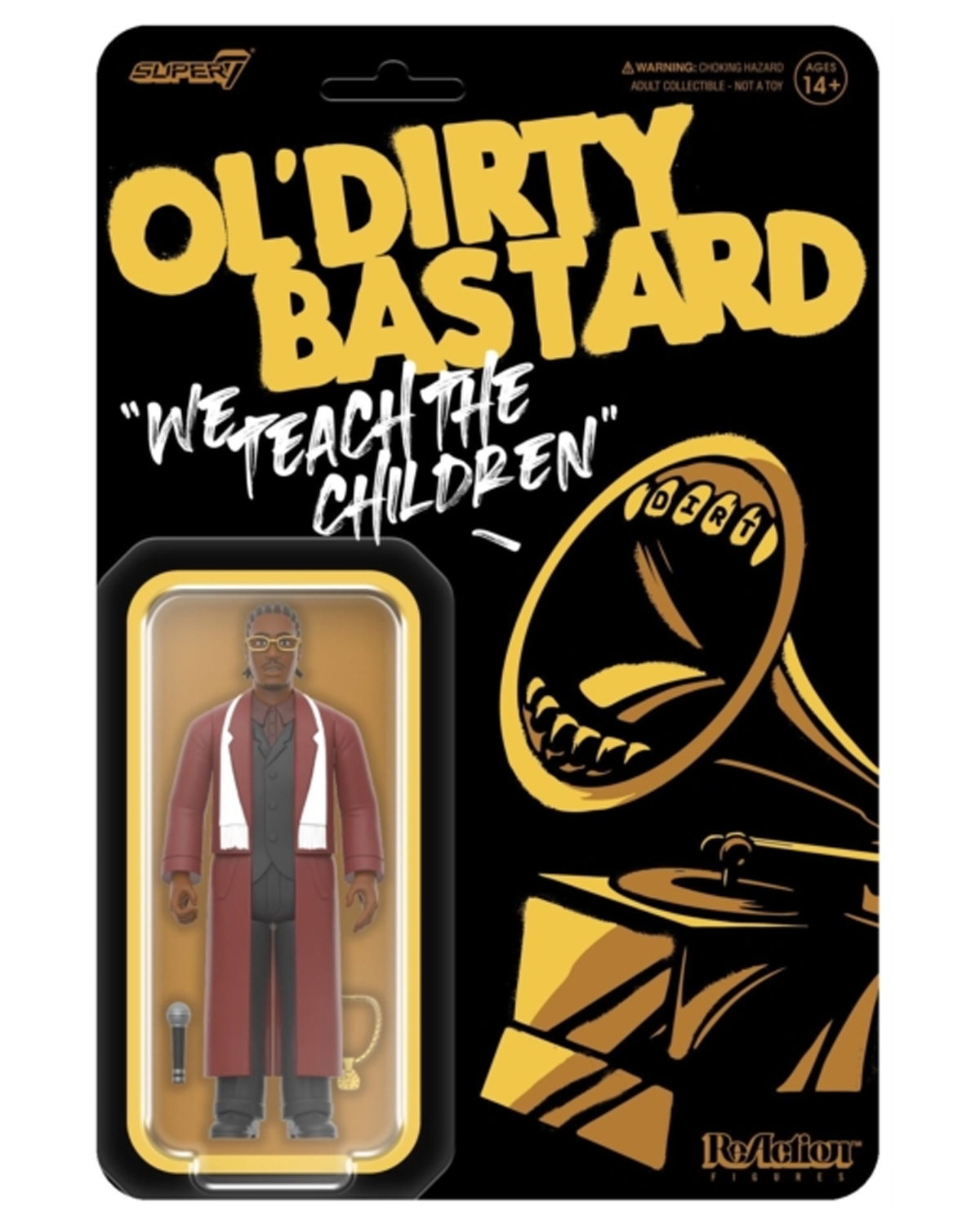 Ol' Dirty Bastard ReAction Figures Wave 04 - ODB (For the Children)