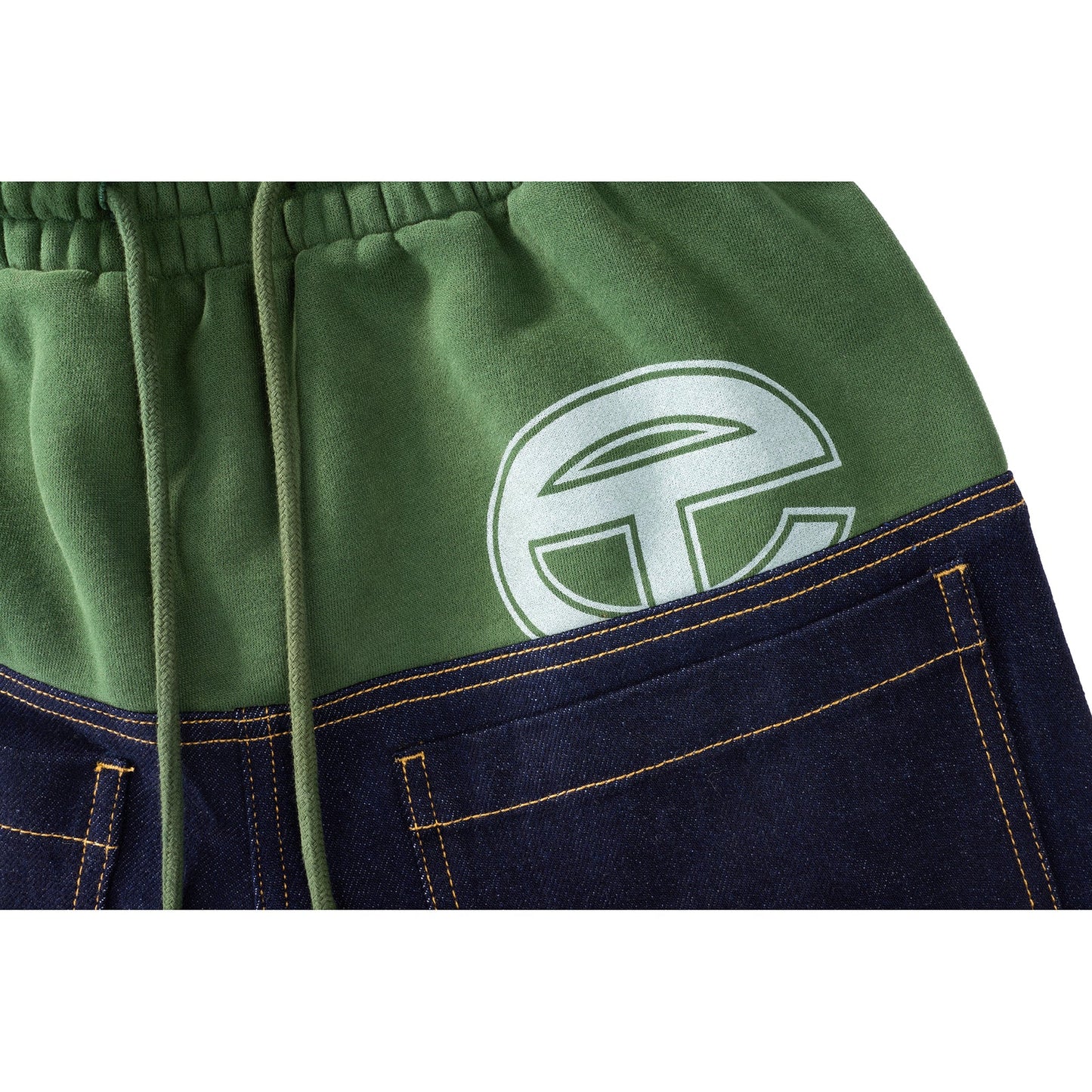 Saggy Sweat Jean - Blue/Drab