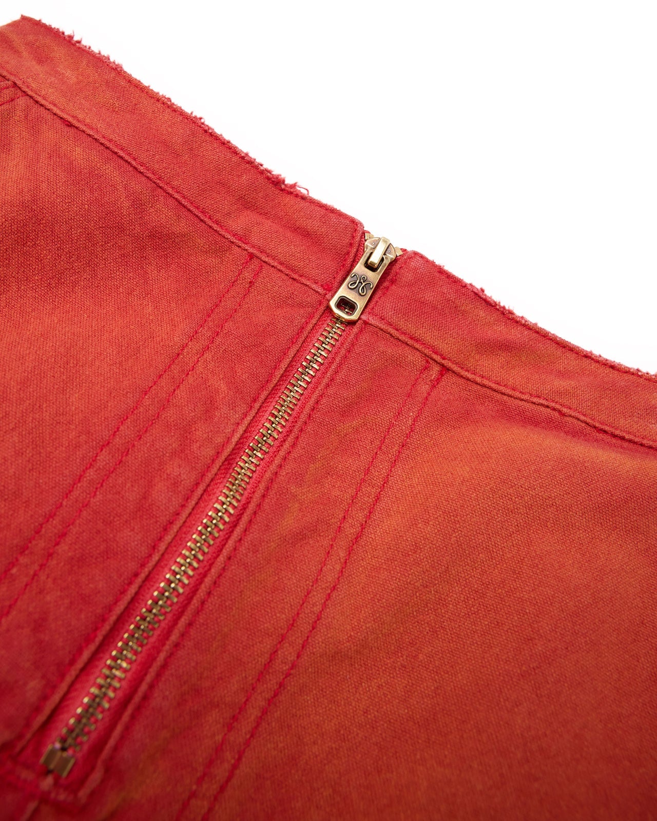 Workwear Zipped Skirt