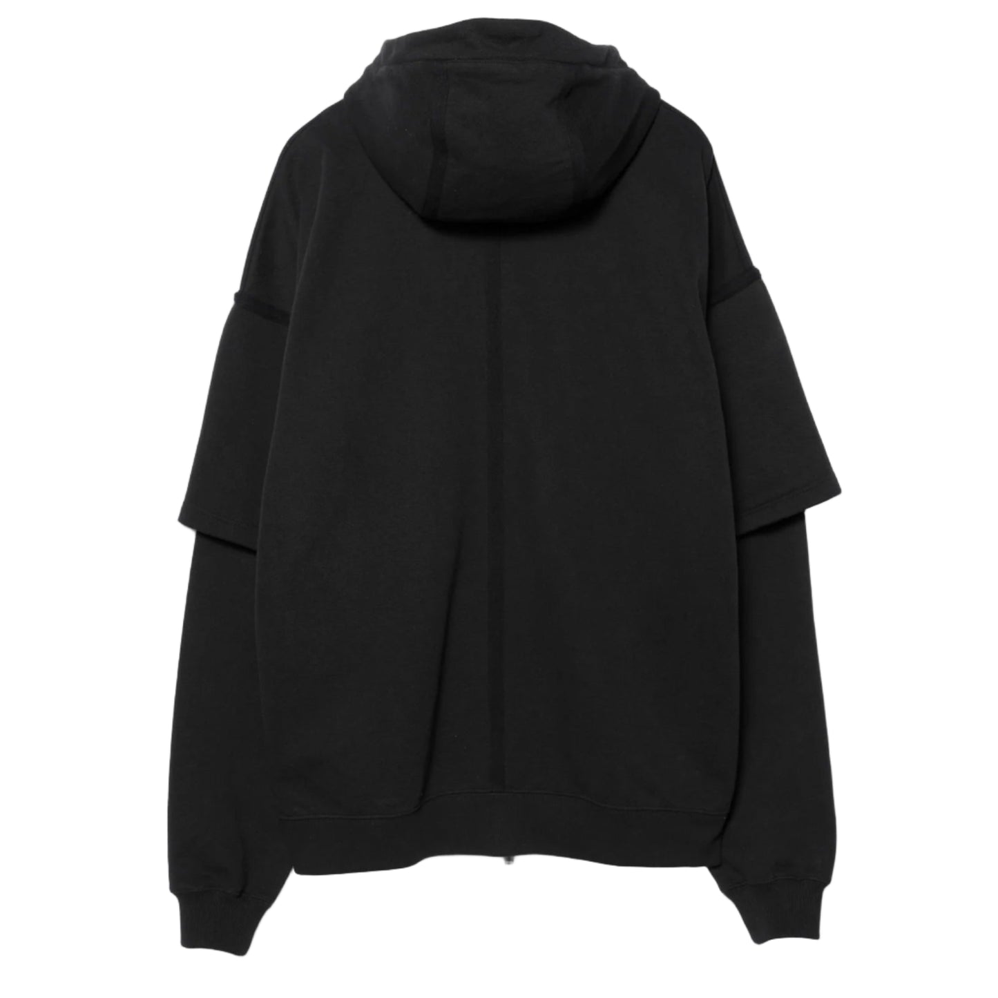 7131 Kimono Hooded Sweat - Black