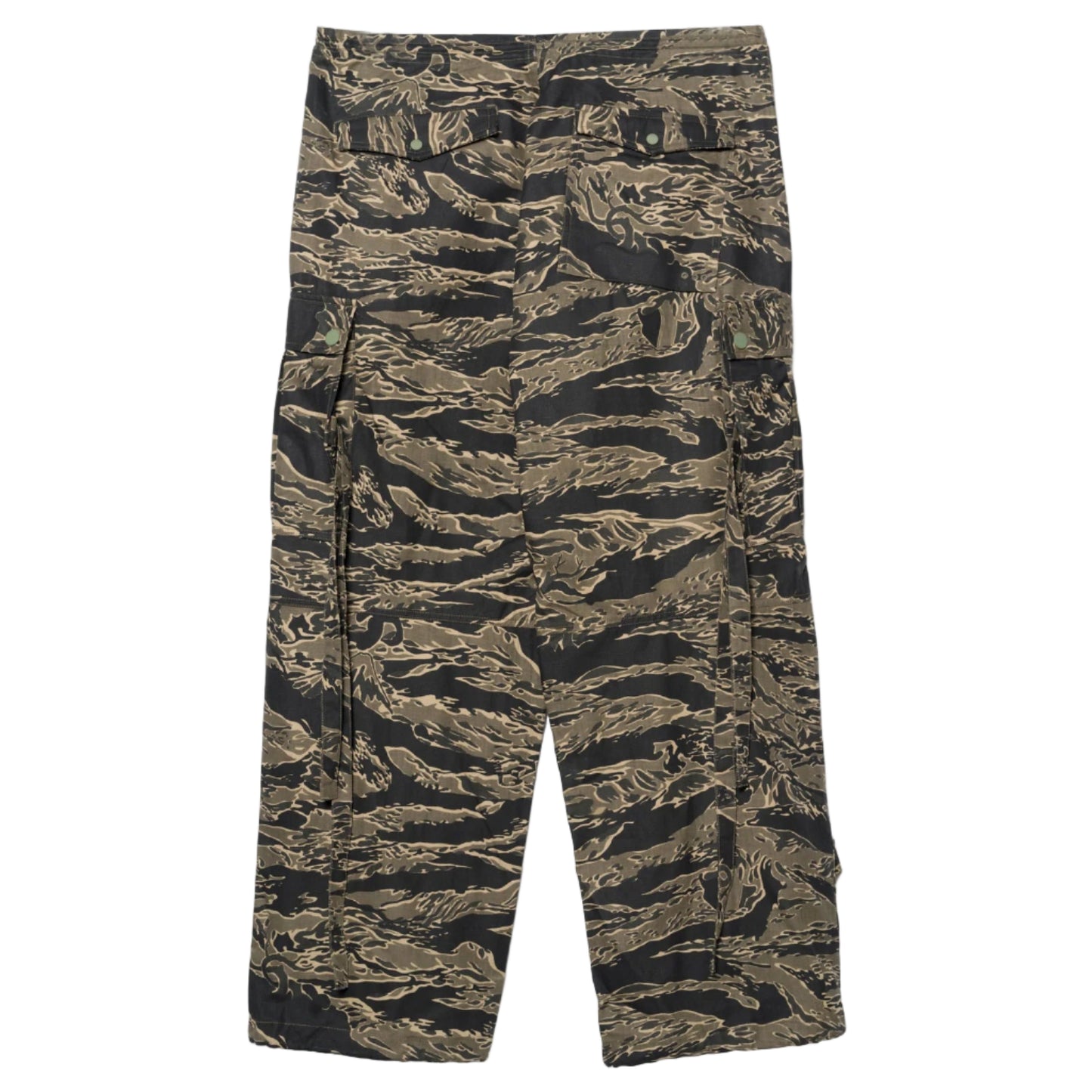 7146 Bonsai Tigerstripe Loose Snopants - Mint Gold