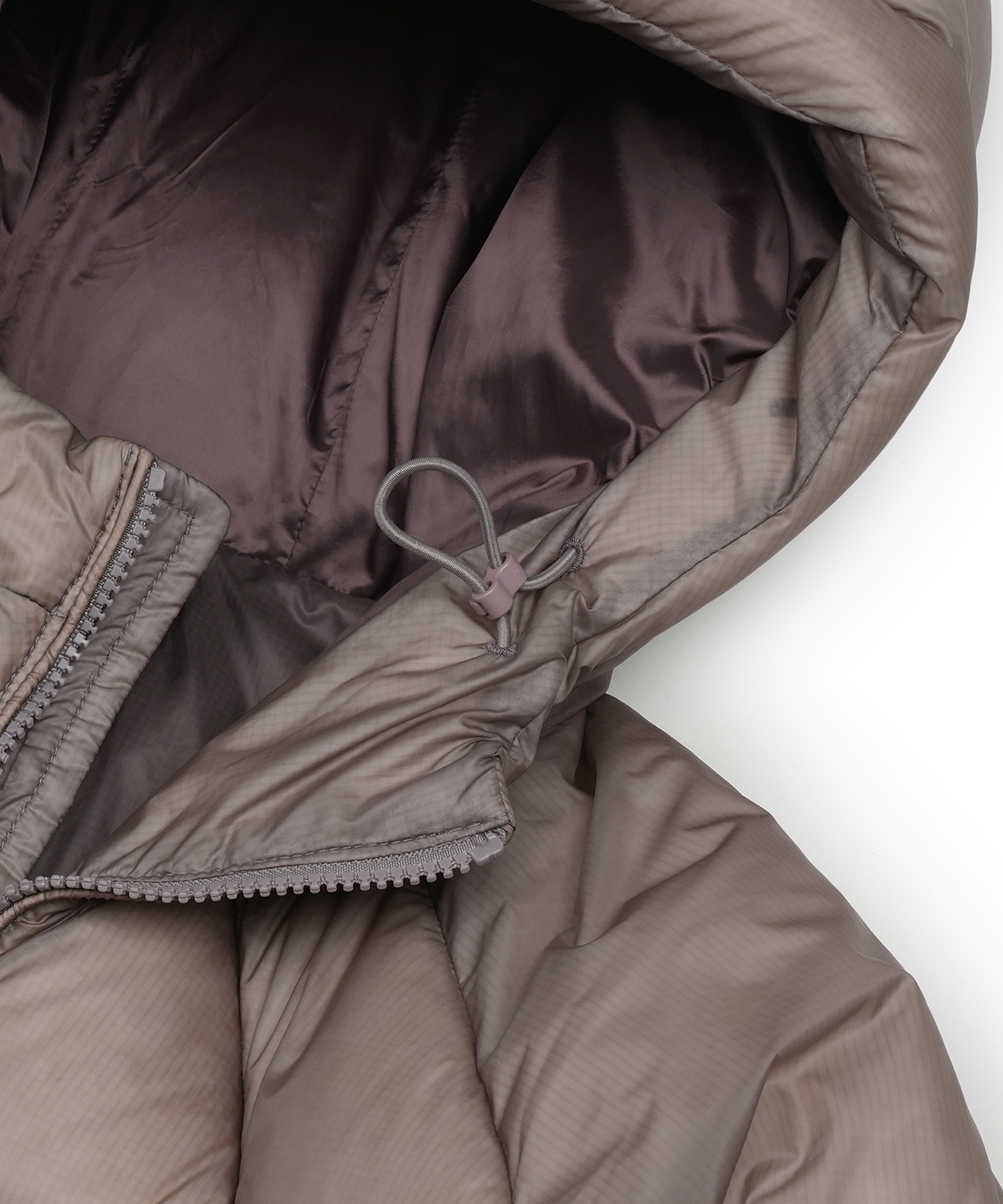 Shade Puffer Jacket - Ash Pink