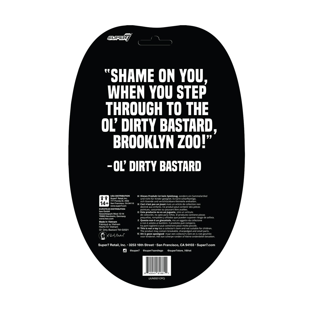 ODB ReAction Figure - Brooklyn Zoo