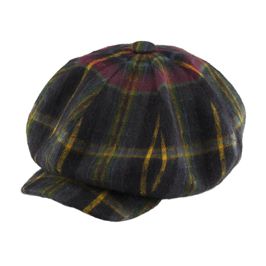 Baker Boy Hat - Night Tartan
