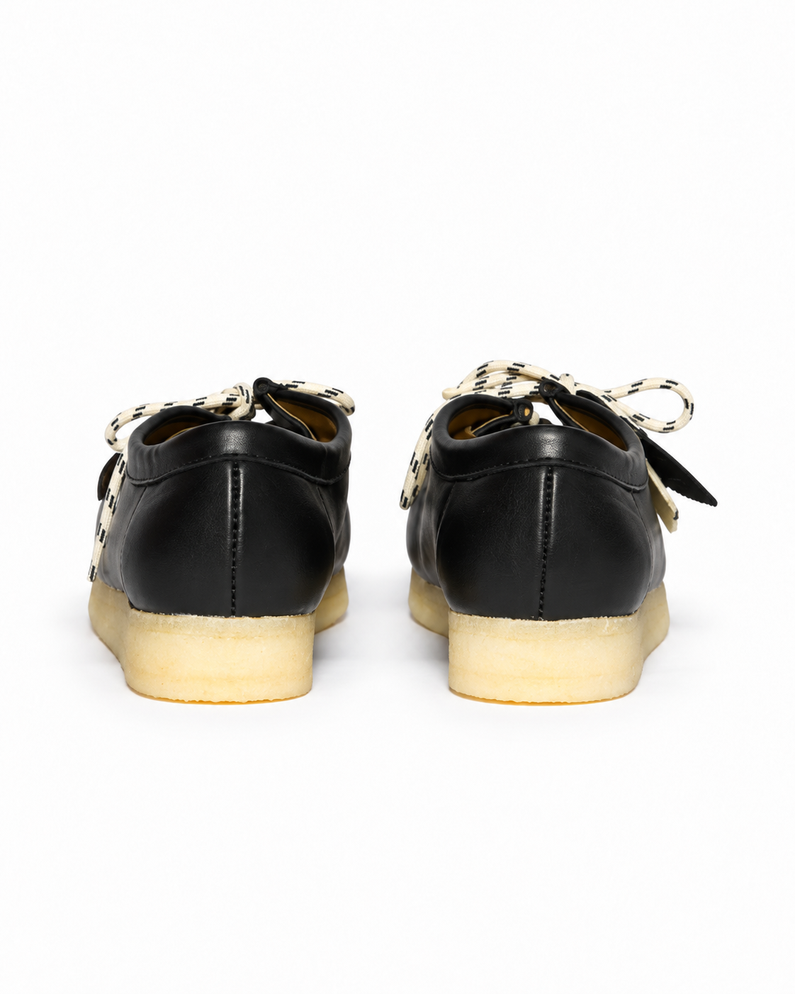 Wallabee Lace - Black Combi Leather