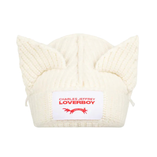 Chunky Ears Beanie - Ecru