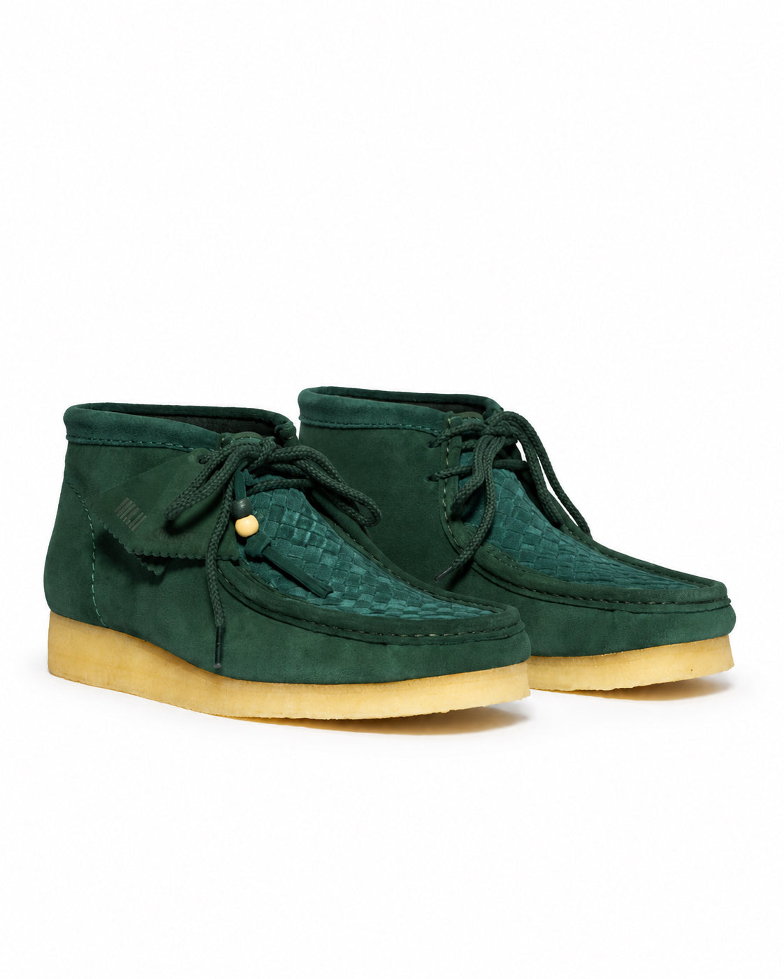 Wallabee Boot - Forest Green Weave