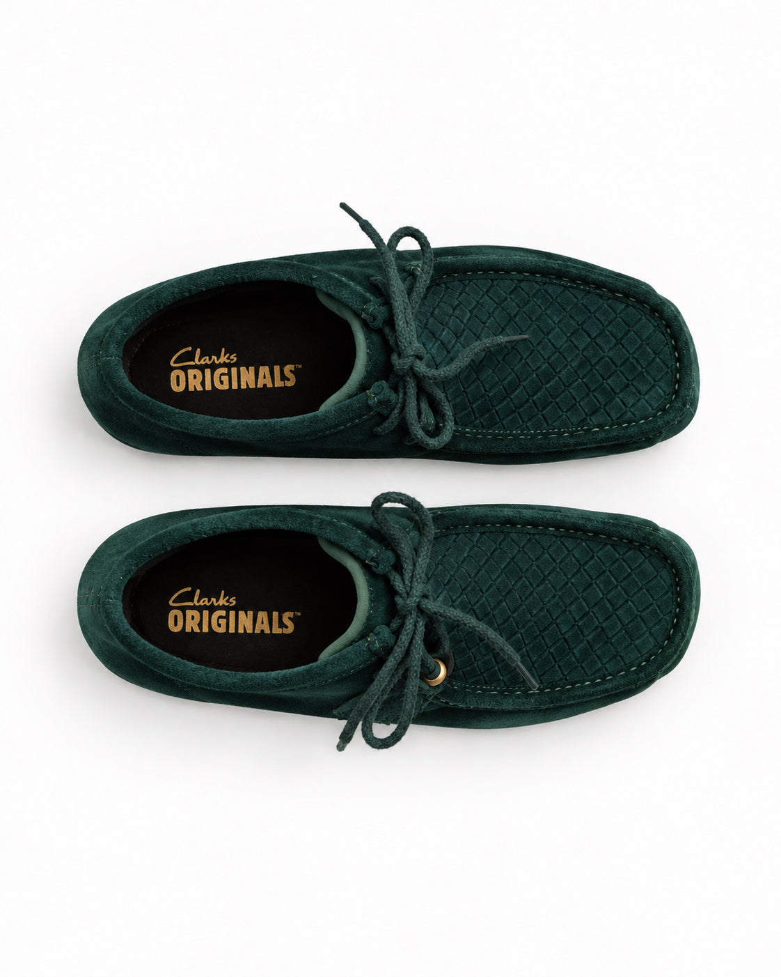 Wallabee Boot - Forest Green Weave