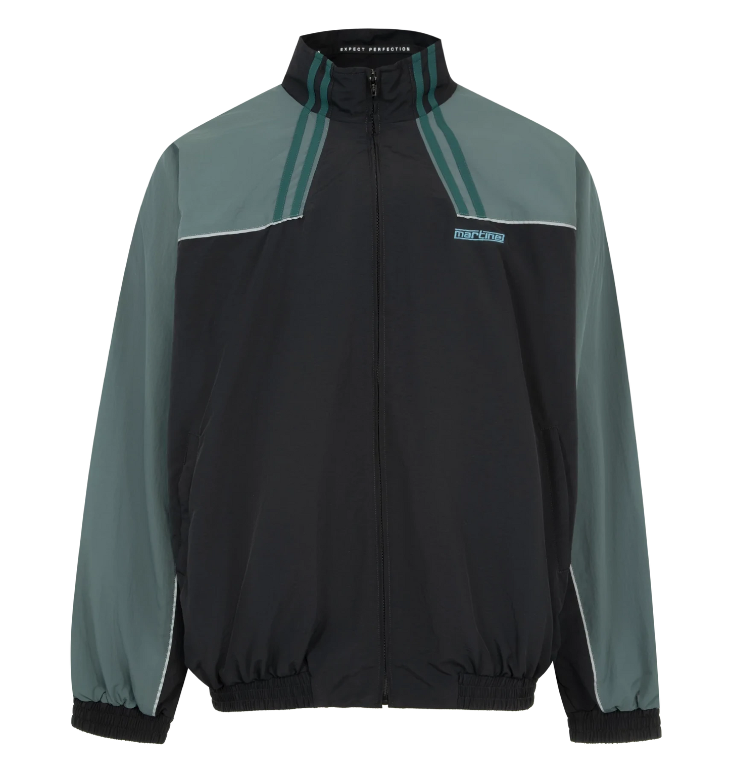 T-Lining Track Jacket - Black/Teal/Black