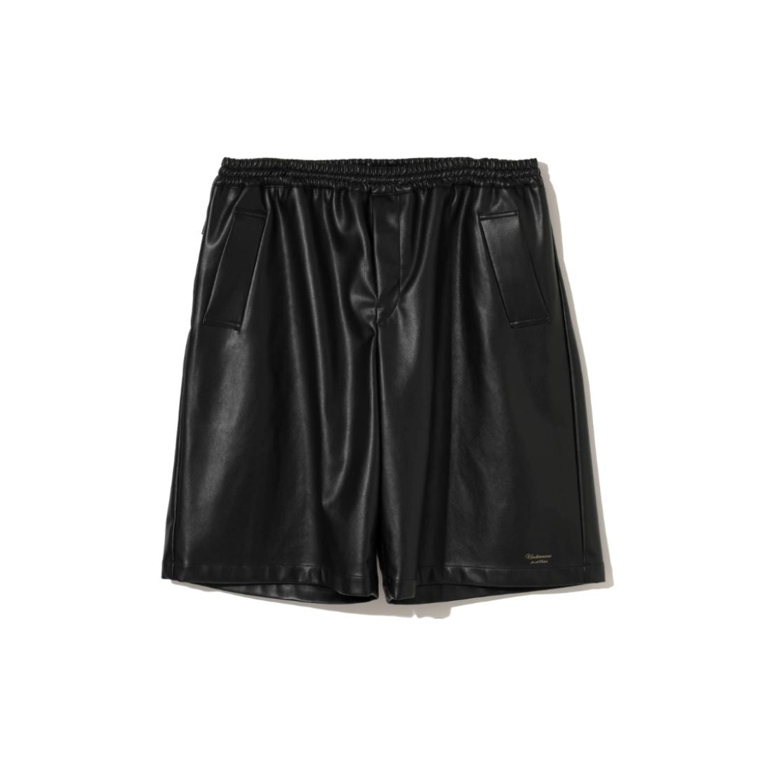 Synthentic Leather Shorts