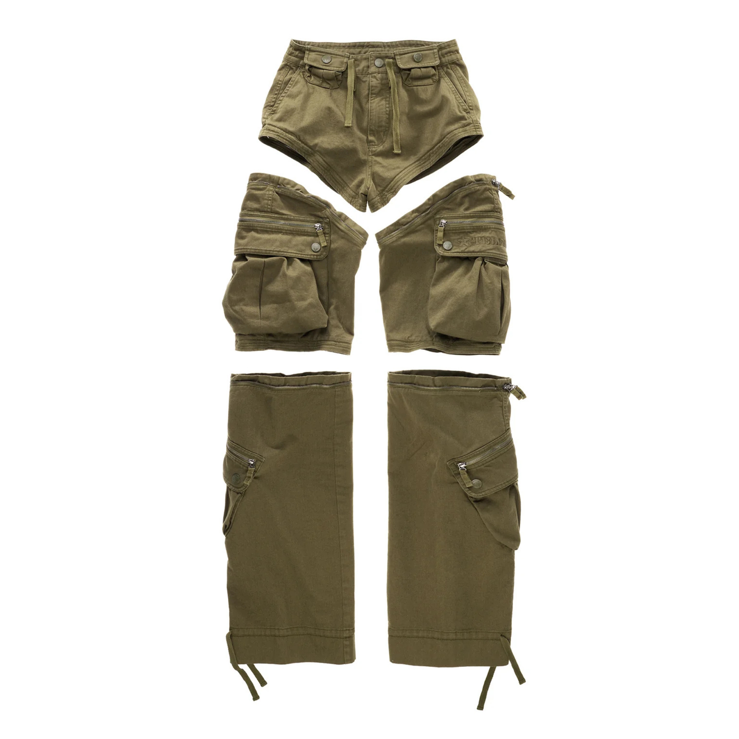 Convertible Cargo Pant - Drab