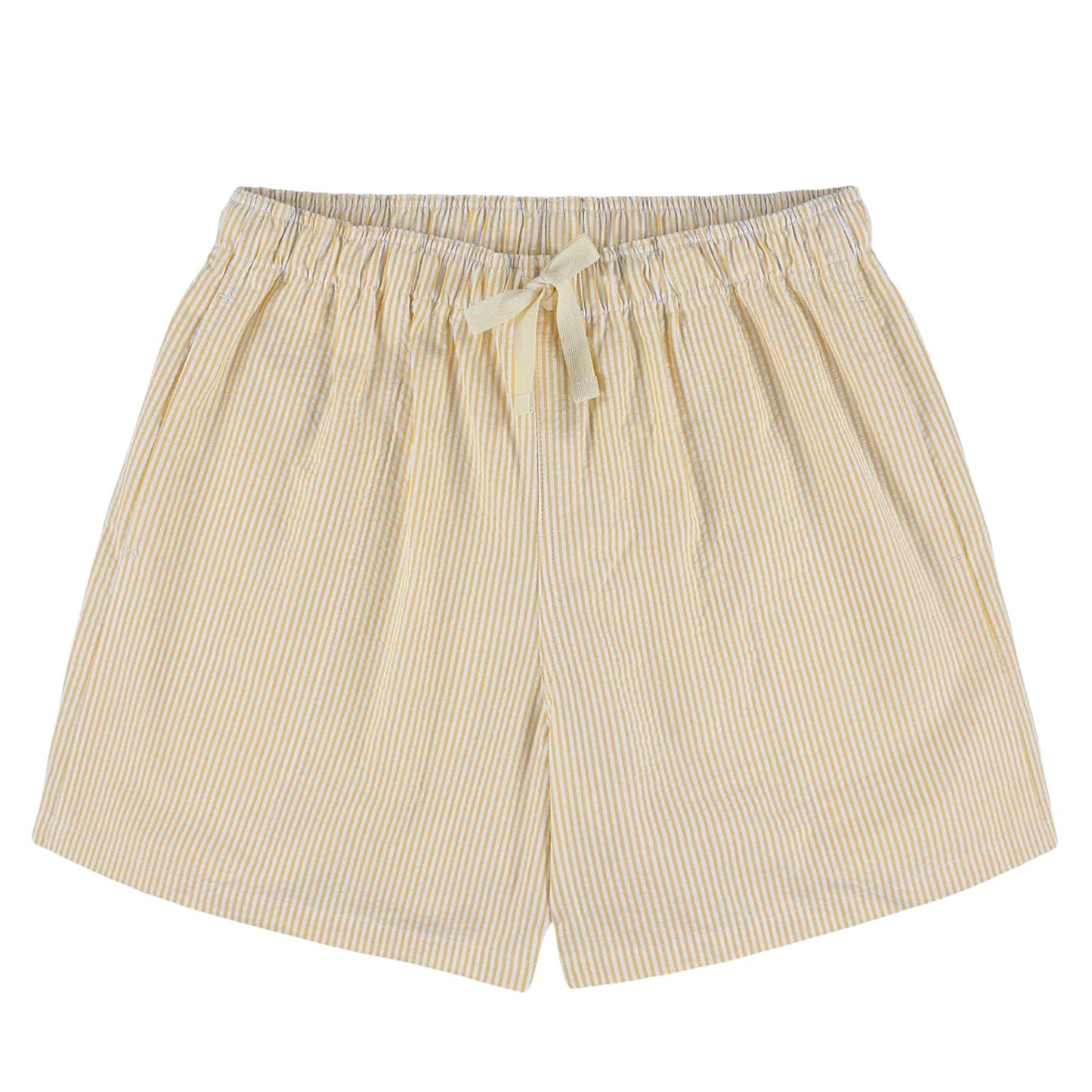Magic Shorts Seersucker Stripes - Butter In The Sun