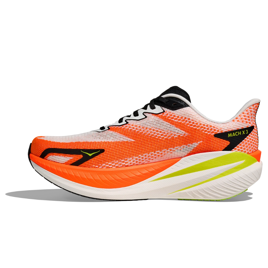 Mach X 3 - White/Neon Tangerine